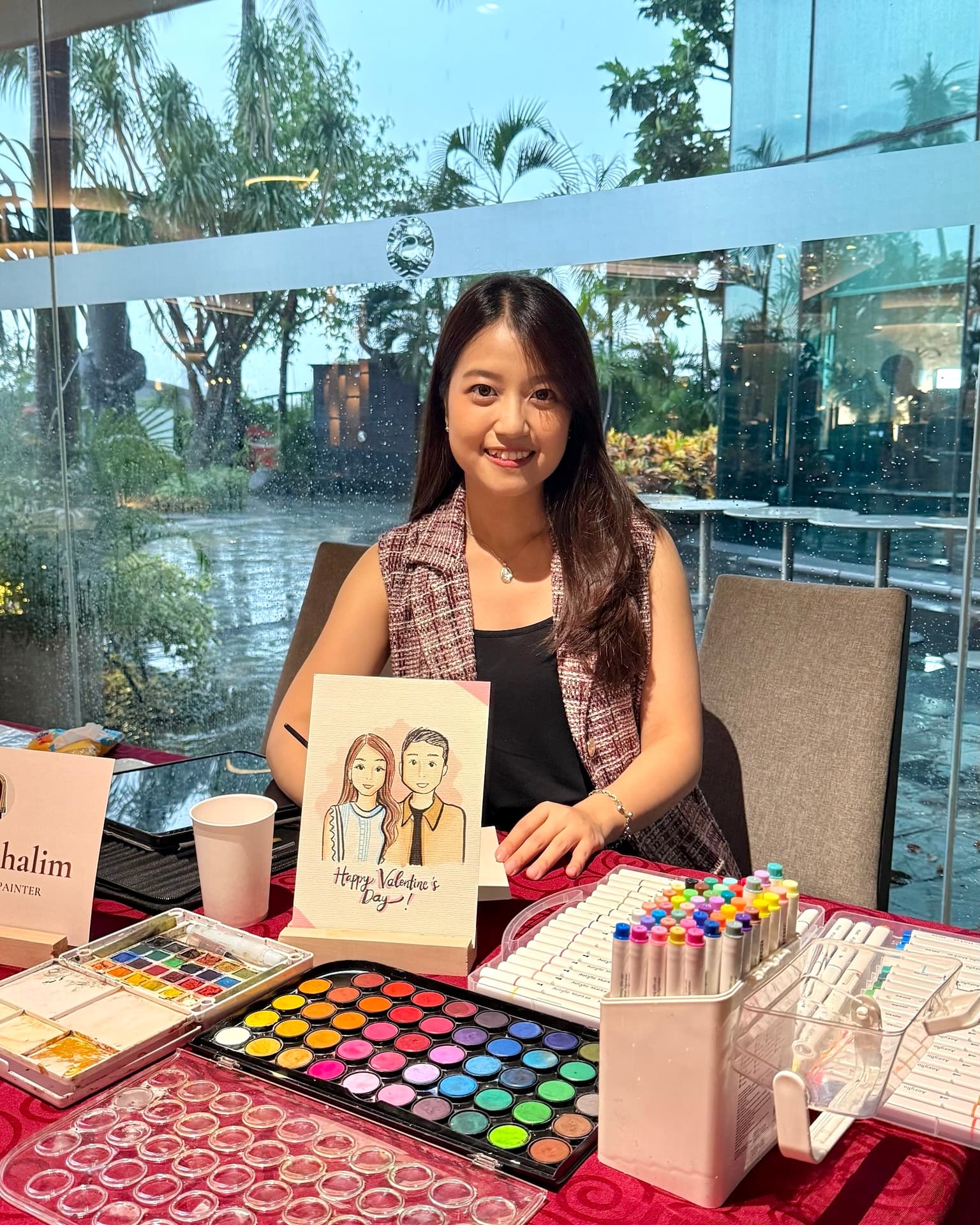  — Sheraton Hotel Surabaya - Live Guest Illustration