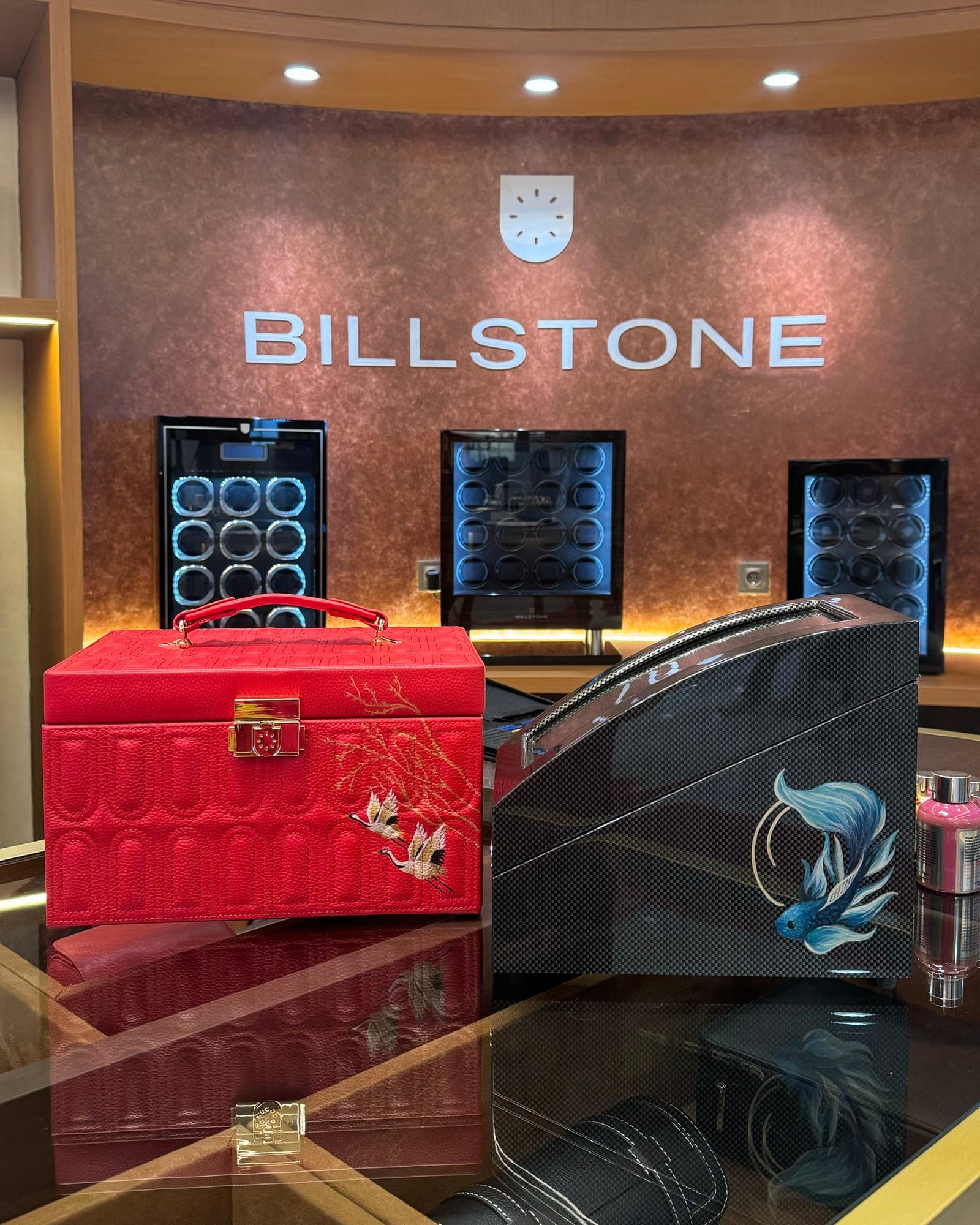 Painting on Billstone Indonesia Watch Winder