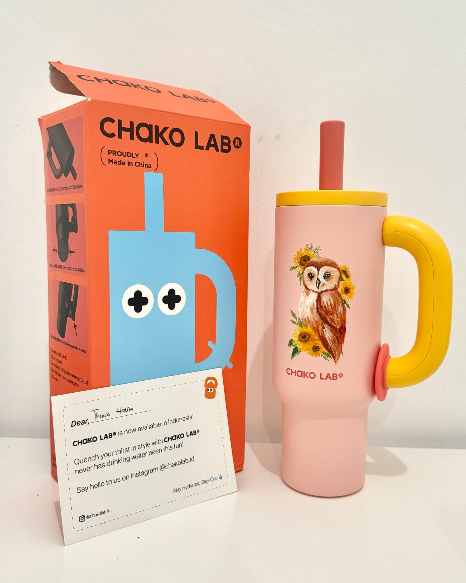 Painting on Chako Lab BaWang Cup