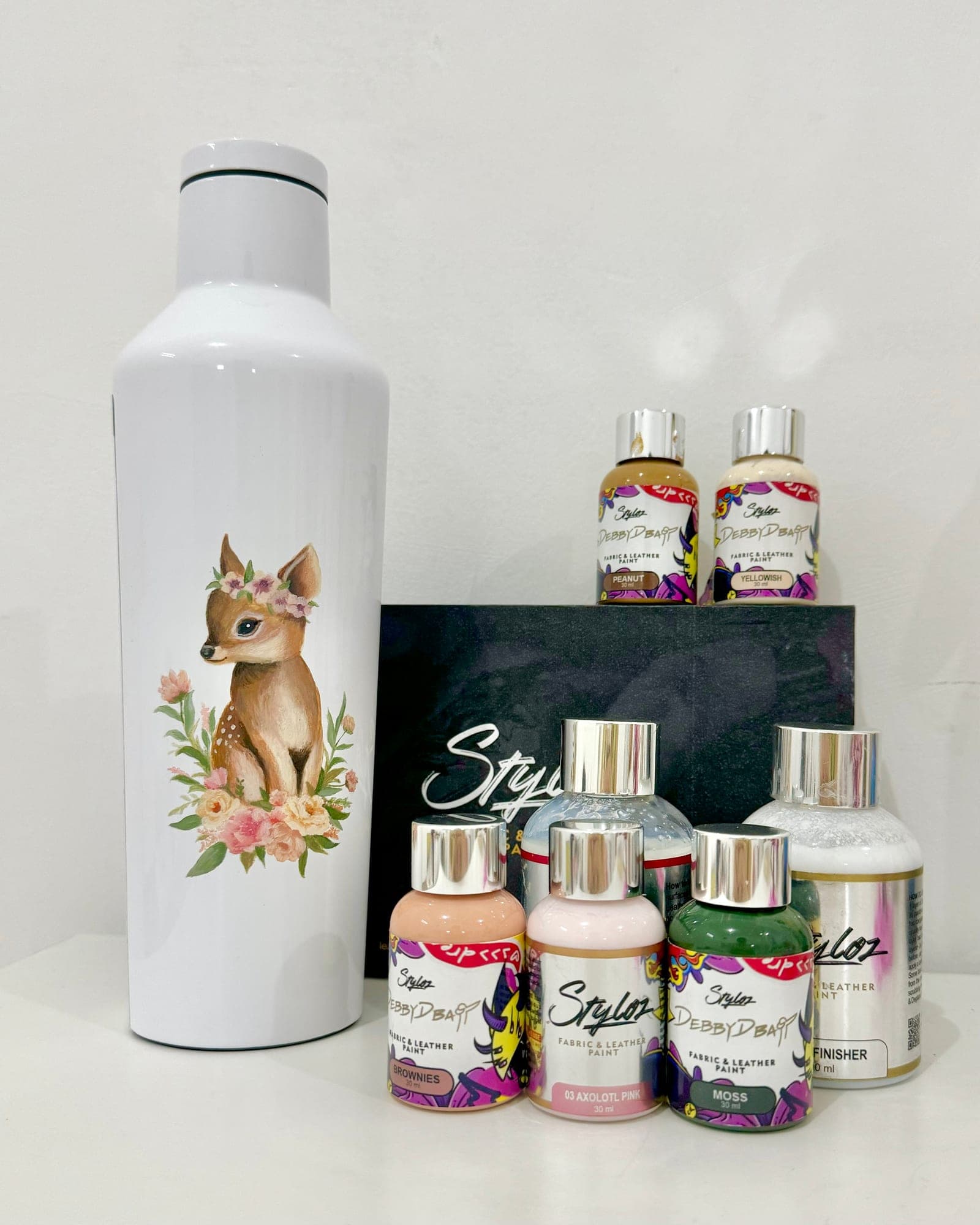 Painting on Corkcicle Tumbler