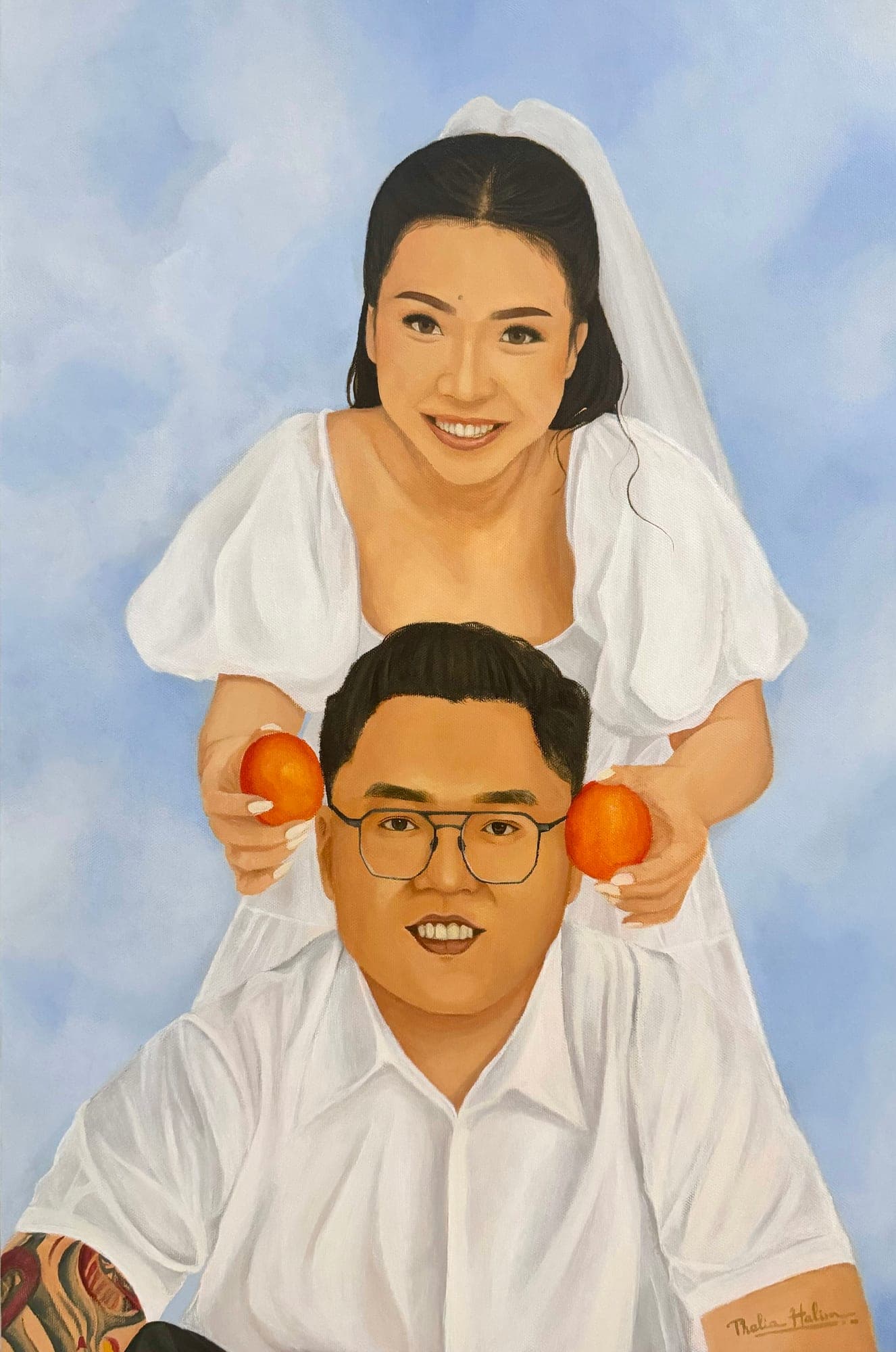 Portrait - The Wedding of Marchellino and Claudia