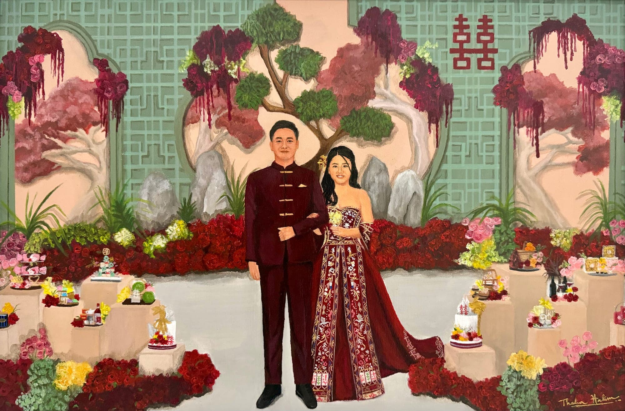 The Engagement of Eva and Andy