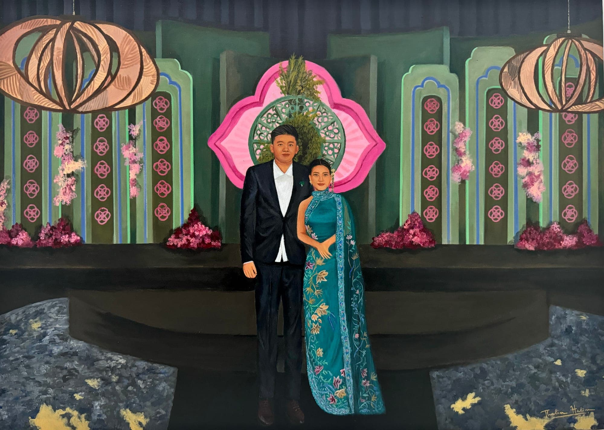 The Engagement of Marcella and Christopher