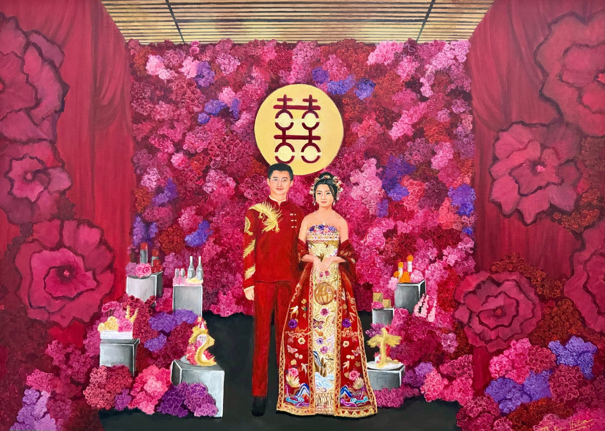 The Engagement of Vania and Peter