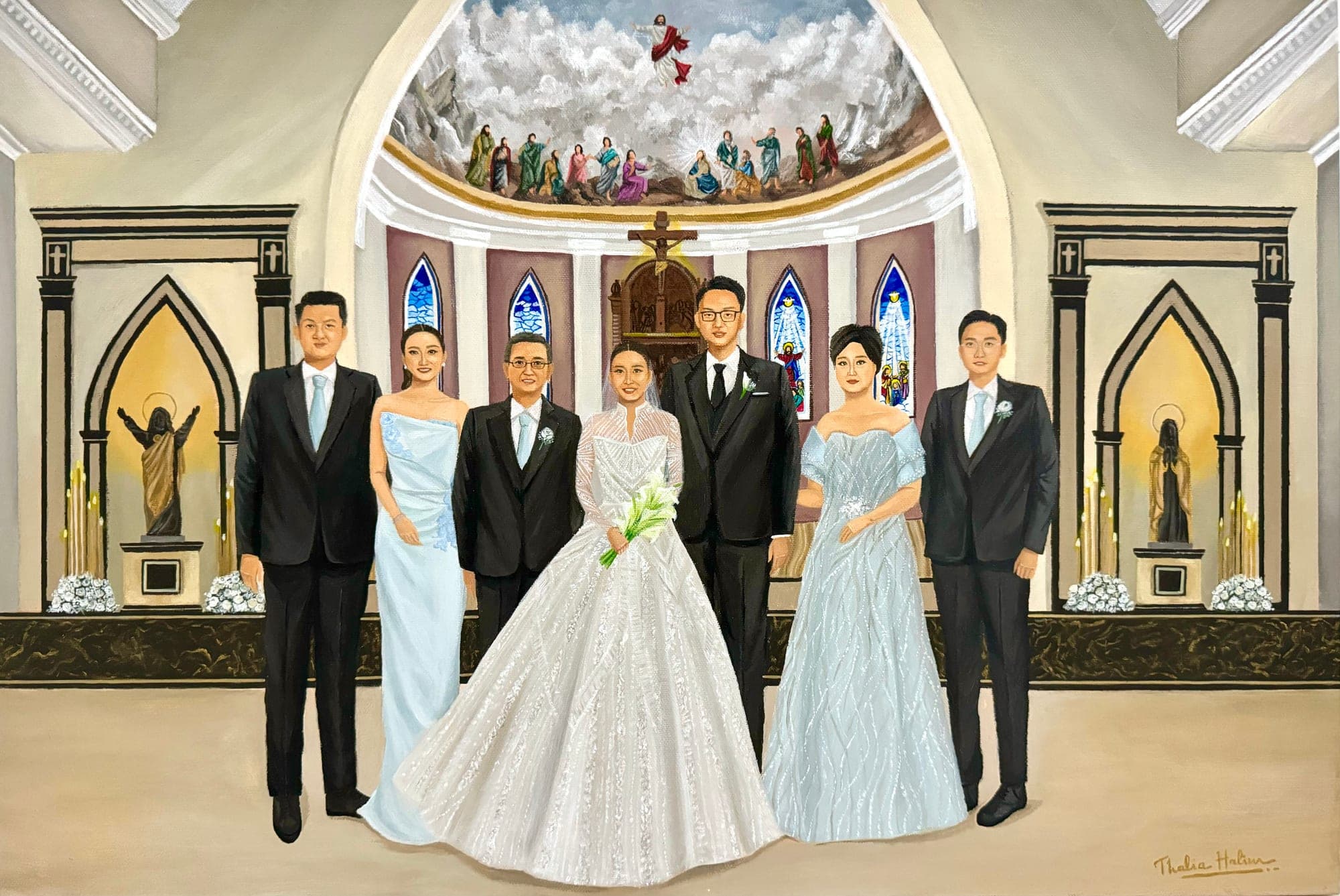 The Wedding of Eiffel and Vanessa